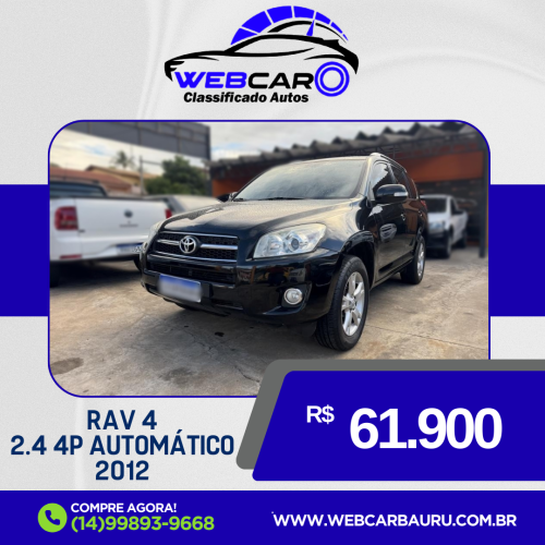 TOYOTA RAV 4 2.4 16V 4P AUTOMÁTICO
