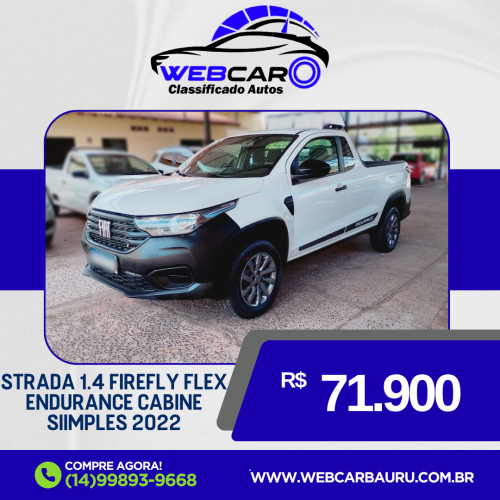 FIAT Strada 1.4 FLEX ENDURANCE CABINE SIMPLES