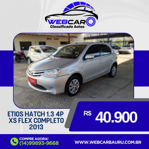 TOYOTA Etios Hatch 1.3 16V 4P FLEX XS