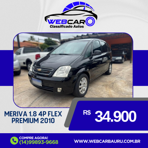 CHEVROLET Meriva 1.8 4P FLEX PREMIUM