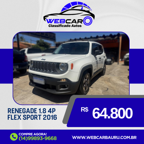 JEEP Renegade 1.8 16V 4P FLEX SPORT
