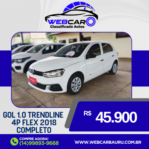 VOLKSWAGEN Gol 1.0 4P G6 TRENDLINE FLEX