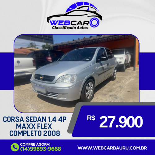 CHEVROLET Corsa Sedan 1.4 4P MAXX FLEX