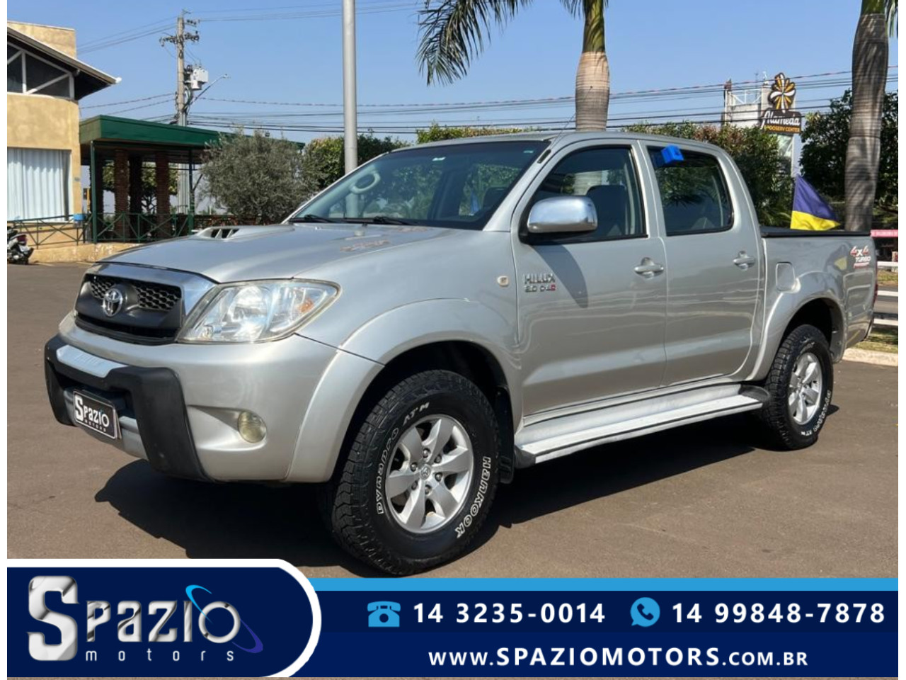 Hilux Caminhonete 3.0 4P 4X4 SRV TURBO DIESEL TOP CABINE DUPLA AUTOMÁTICO