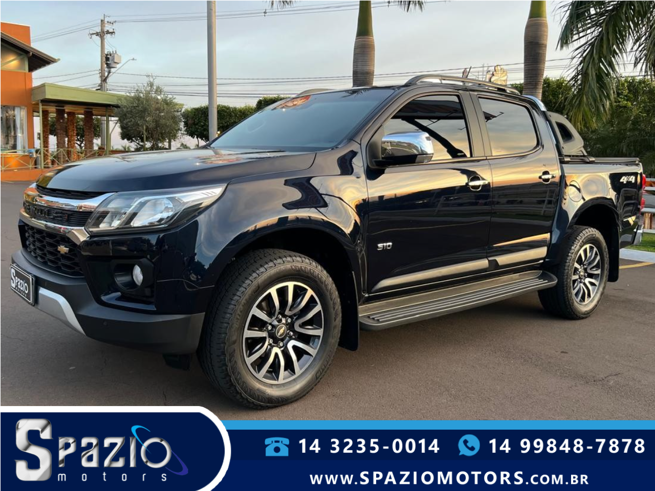 S10 2.8 16V LTZ CABINE DUPLA 4X4 TURBO DIESEL AUTOMÁTICO