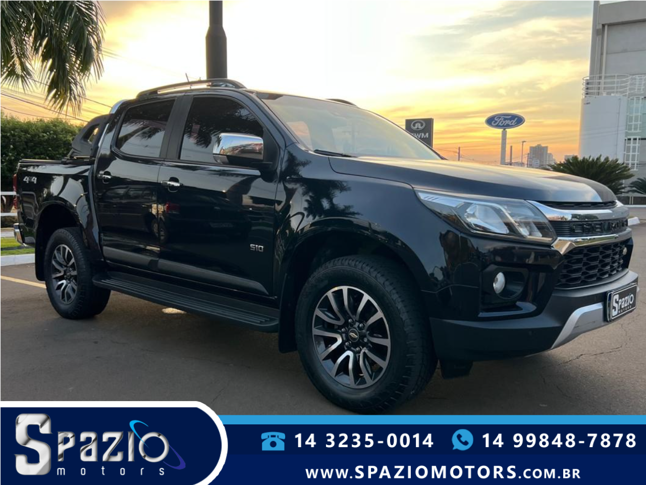 S10 2.8 16V LTZ CABINE DUPLA 4X4 TURBO DIESEL AUTOMÁTICO