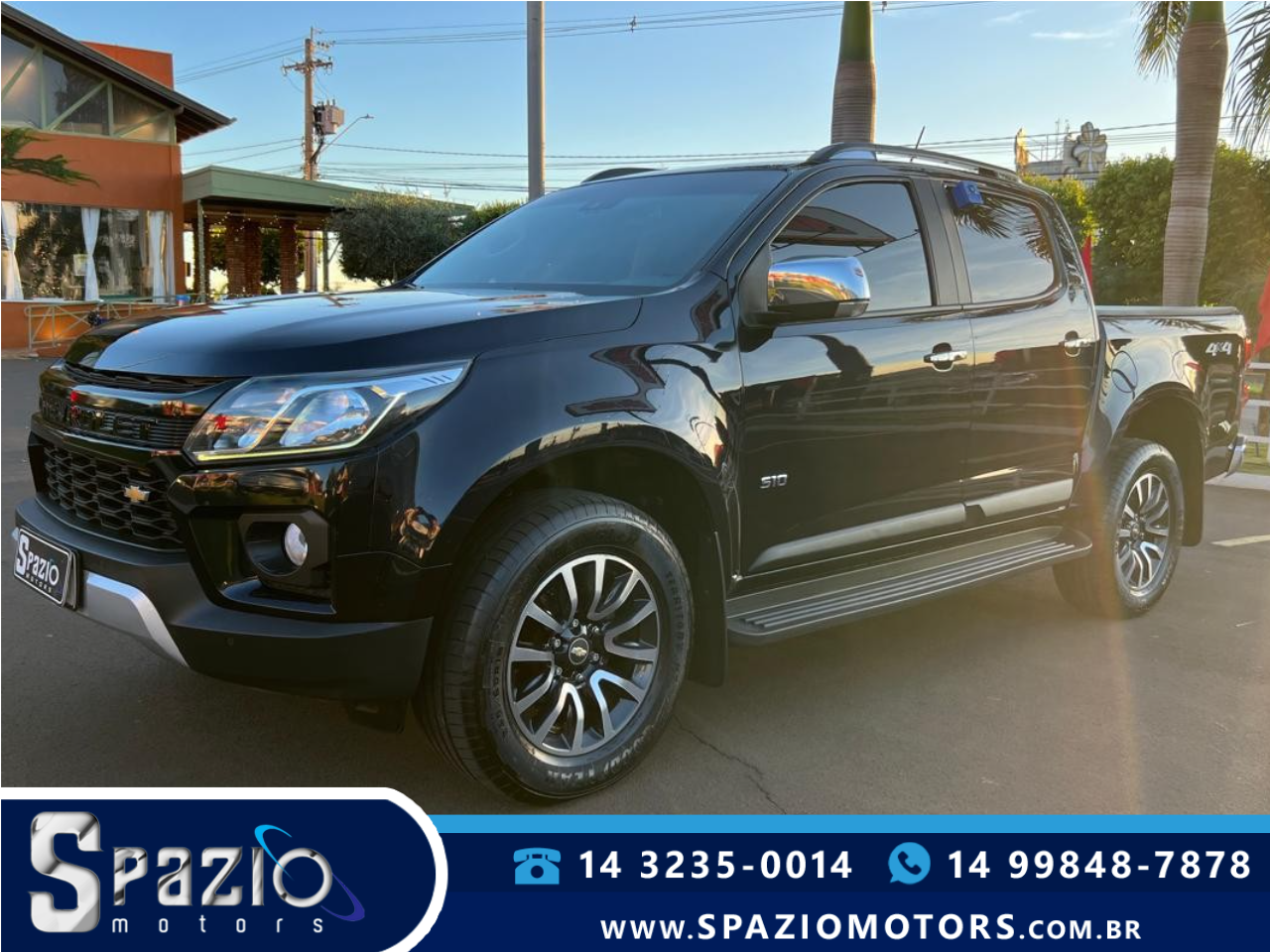 S10 2.8 16V LTZ CABINE DUPLA 4X4 TURBO DIESEL AUTOMÁTICO