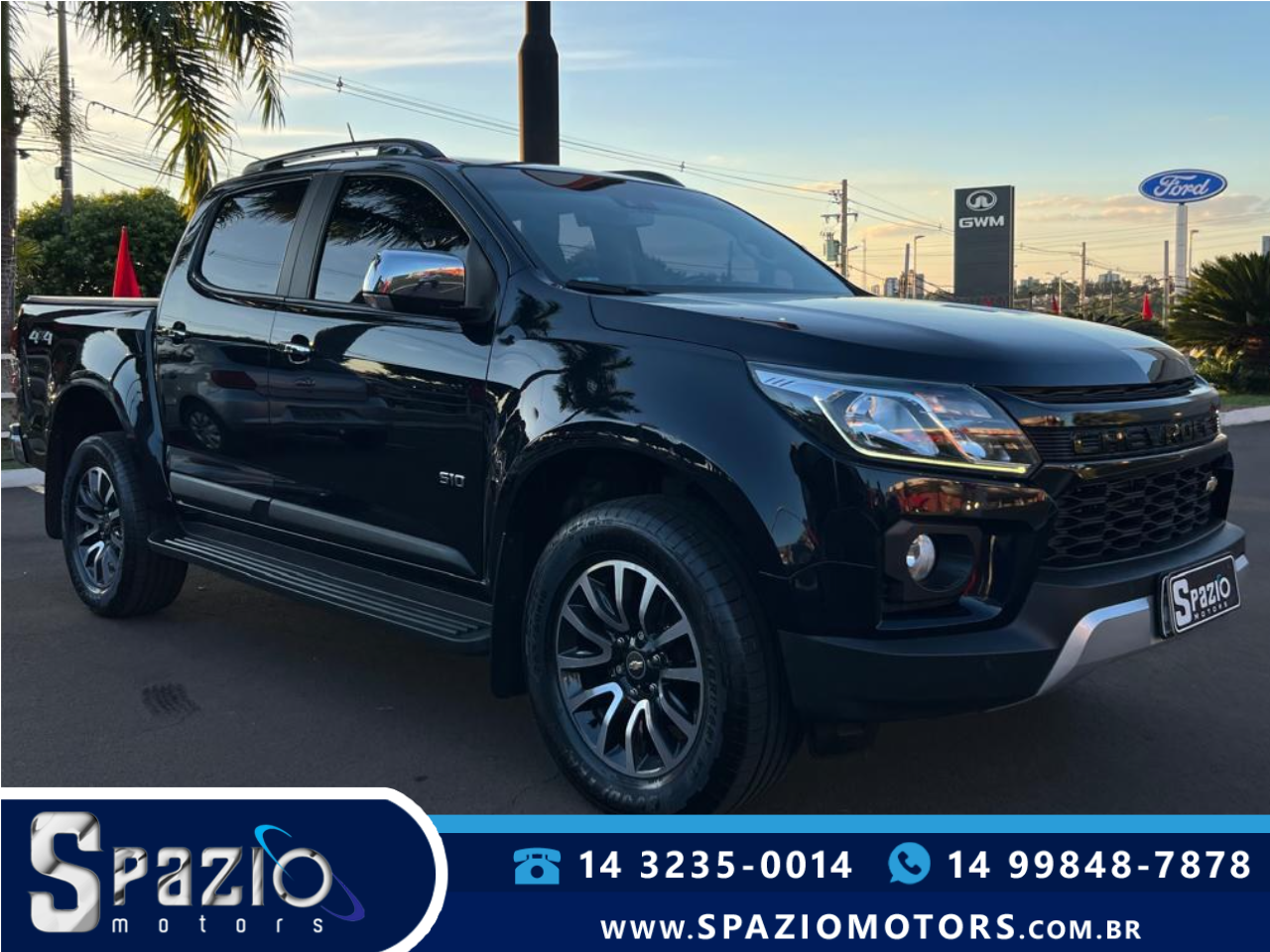 S10 2.8 16V LTZ CABINE DUPLA 4X4 TURBO DIESEL AUTOMÁTICO