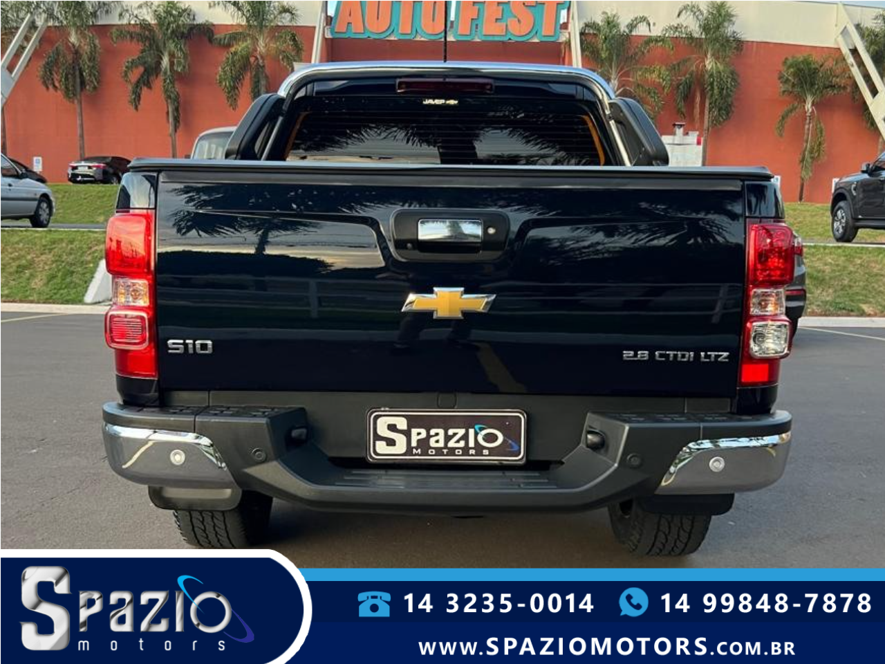 S10 2.8 16V LTZ CABINE DUPLA 4X4 TURBO DIESEL AUTOMÁTICO