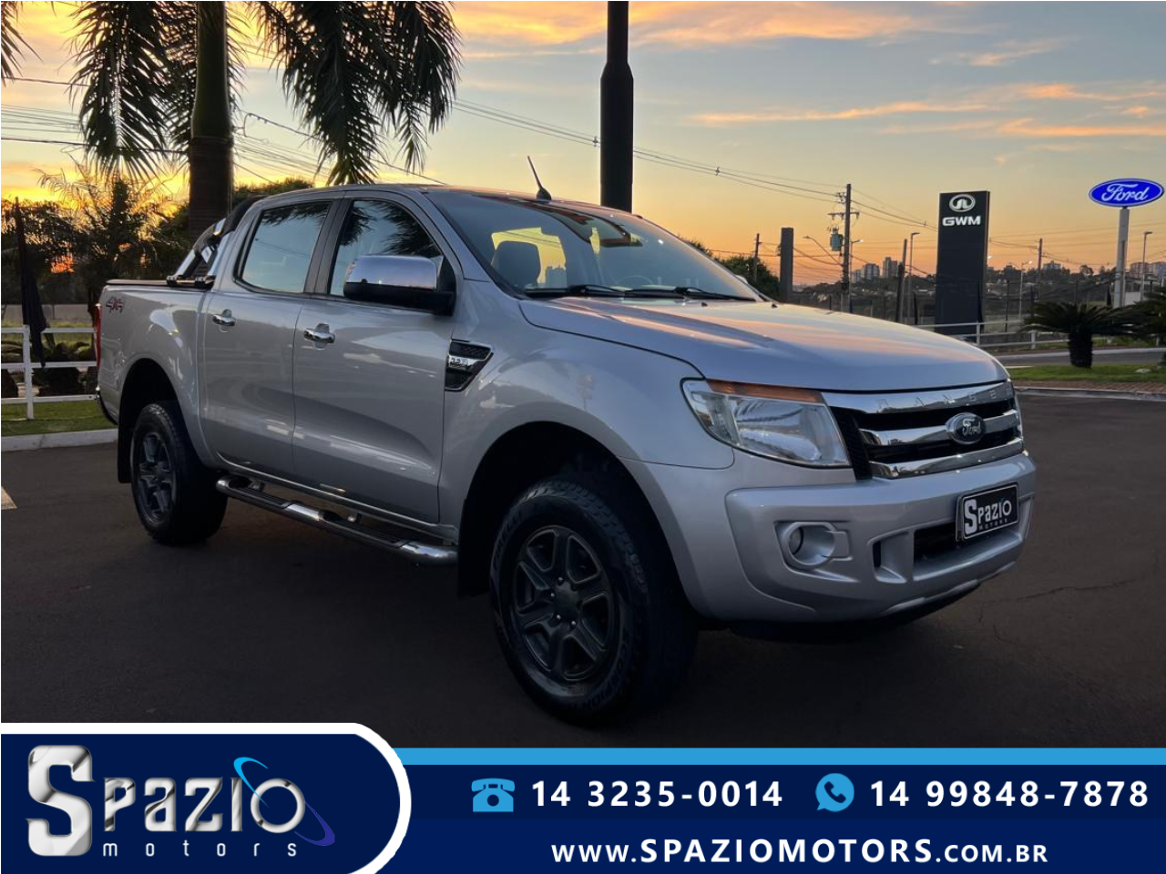 Ranger 3.2 20V XLT 4X4 CABINE DUPLA TURBO DIESEL AUTOMÁTICO