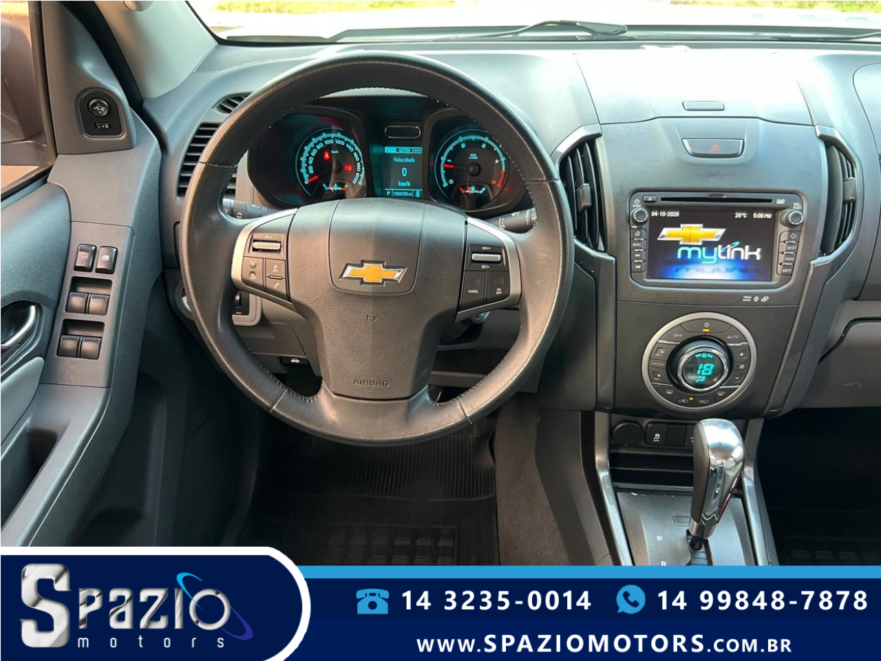 S10 2.8 16V LTZ CABINE DUPLA TURBO DIESEL AUTOMÁTICO