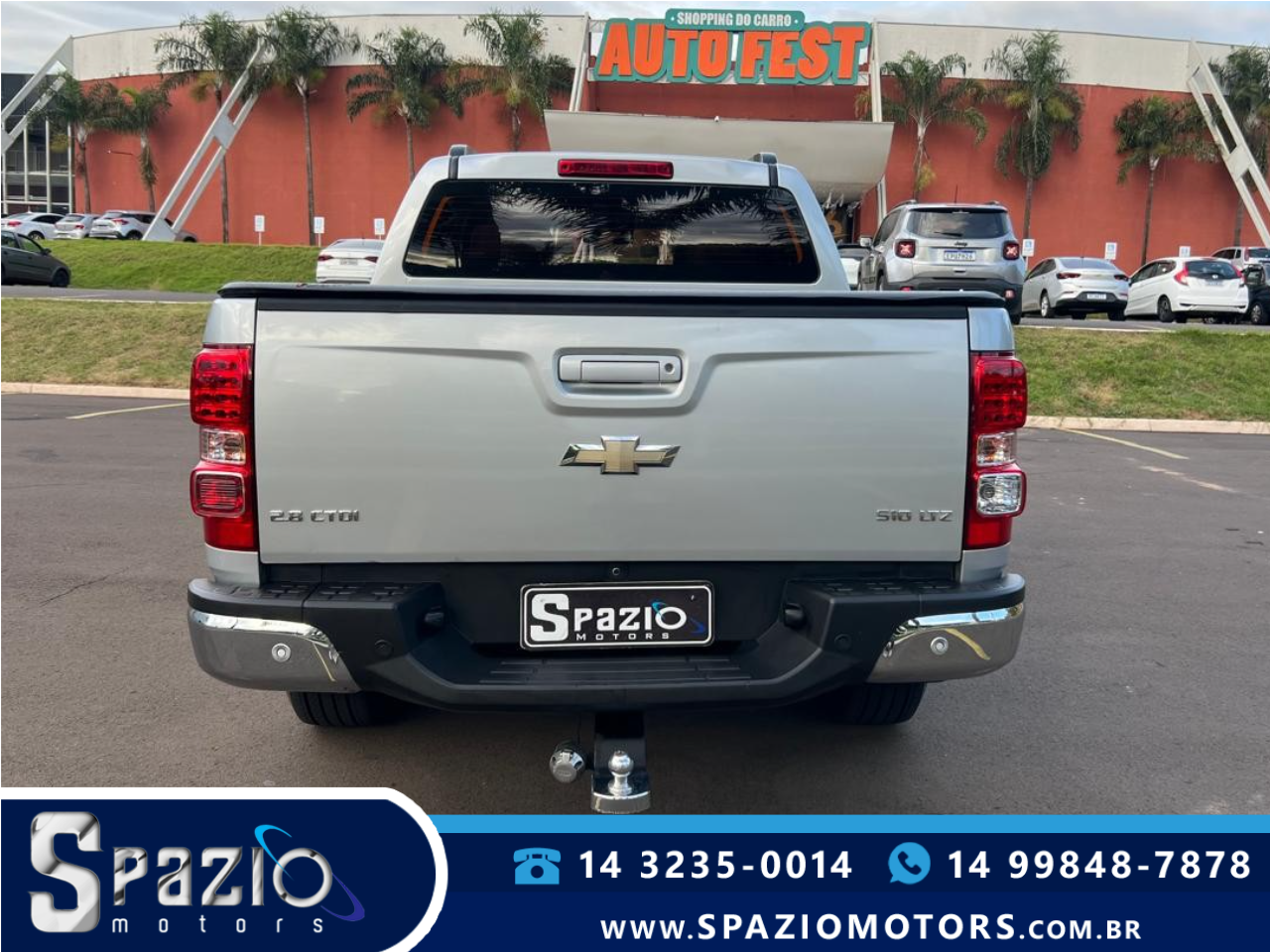 S10 2.8 16V LTZ CABINE DUPLA TURBO DIESEL AUTOMÁTICO
