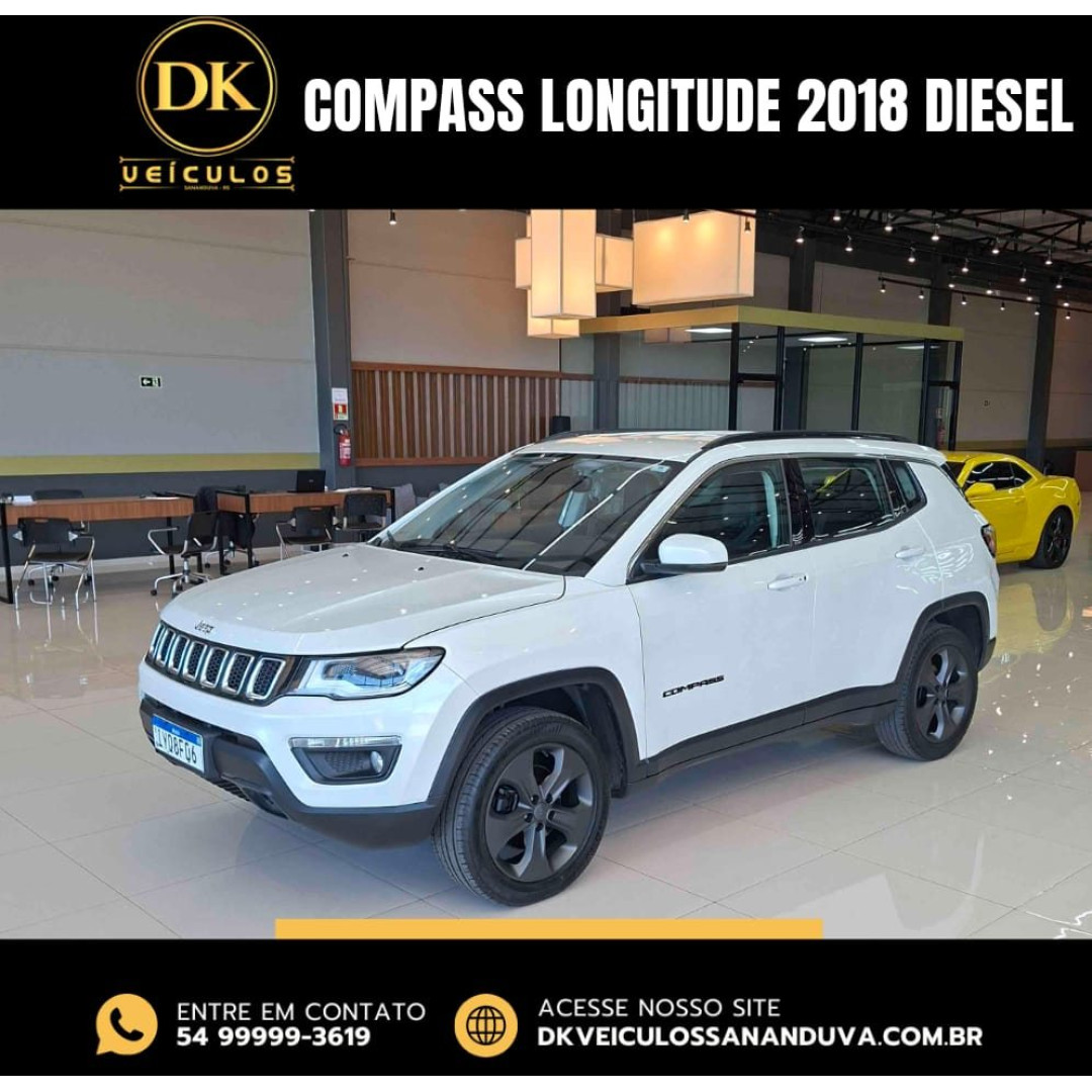 Compass 2.0 16V 4P LONGITUDE TURBO DIESEL 4X4 AUTOMÁTICO