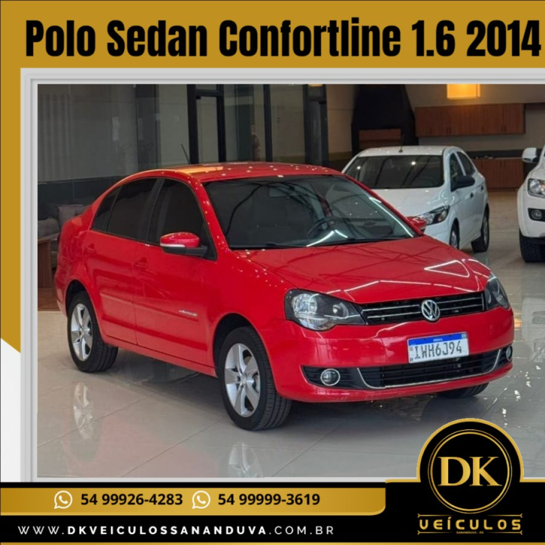 Polo Sedan 1.6 4P COMFORTLINE FLEX