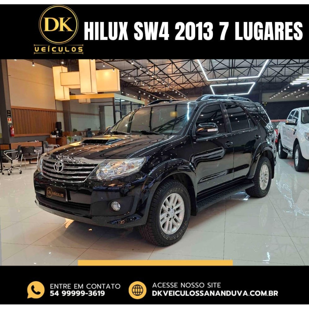 Hilux SW4 3.0 16V 4P SRV 4X4 7 LUGARES TURBO DIESEL AUTOMÁTICO