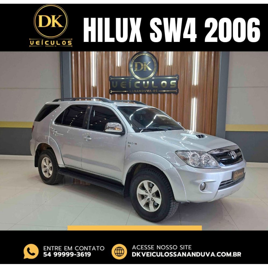 Hilux SW4 3.0 16V 4P SRV 4X4 TURBO DIESEL AUTOMÁTICO