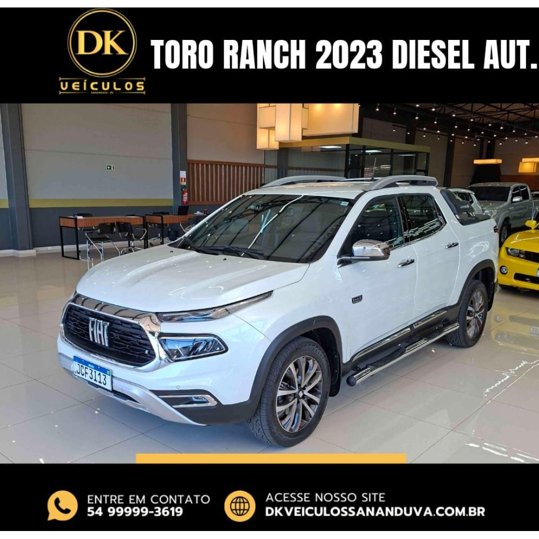 Toro 2.0 16V 4P 4WD RANCH TURBO DIESEL AUTOMÁTICO