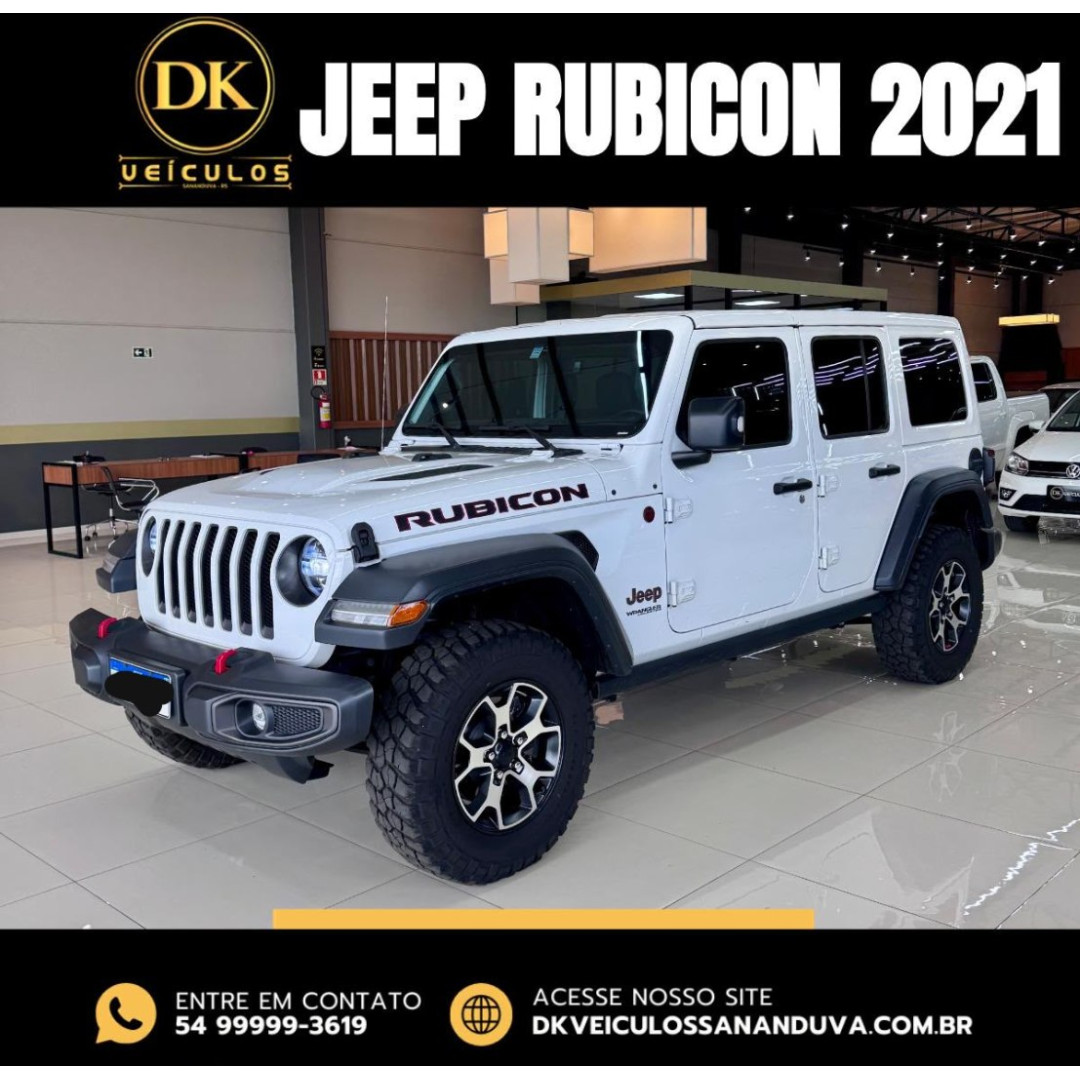 Wrangler 2.0 16V 4P RUBICON 4X4 TURBO AUTOMÁTICO