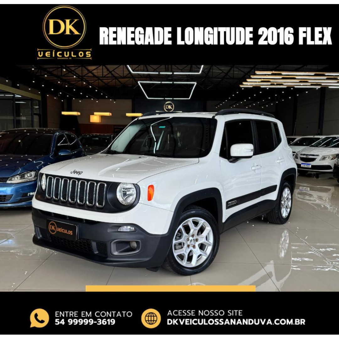 Renegade 1.8 16V 4P FLEX LONGITUDE AUTOMÁTICO