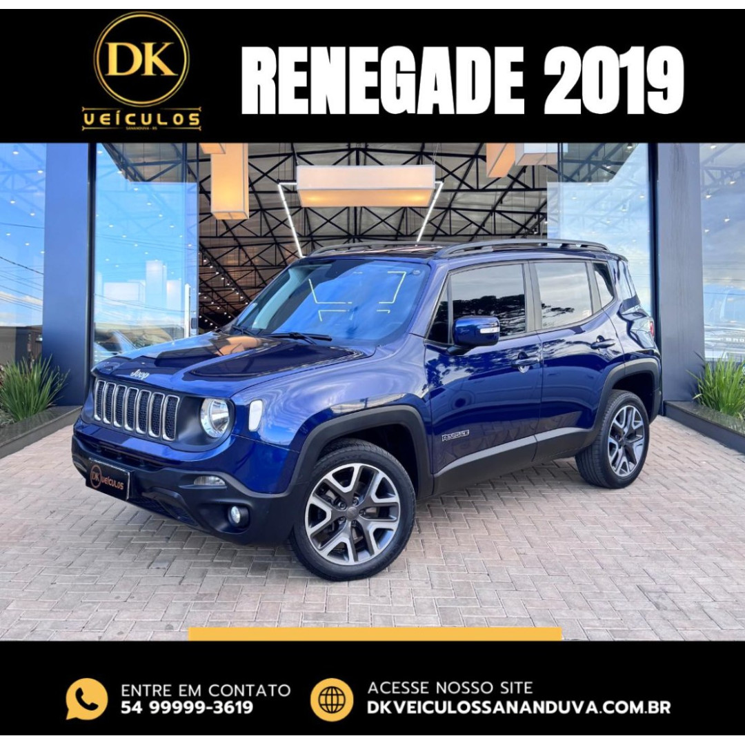 Renegade 2.0 16V 4P TURBO DIESEL LONGITUDE 4X4 AUTOMÁTICO