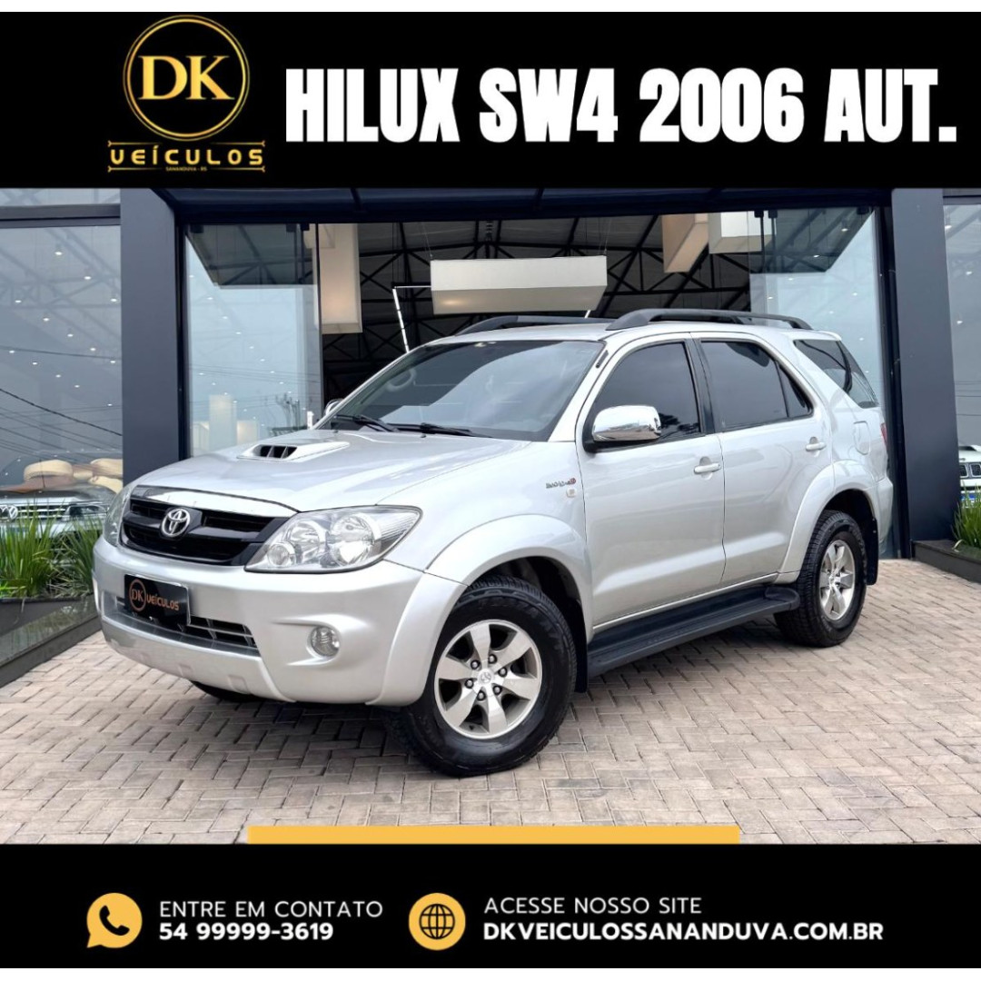 Hilux SW4 3.0 16V 4P SRV 4X4 TURBO DIESEL AUTOMÁTICO