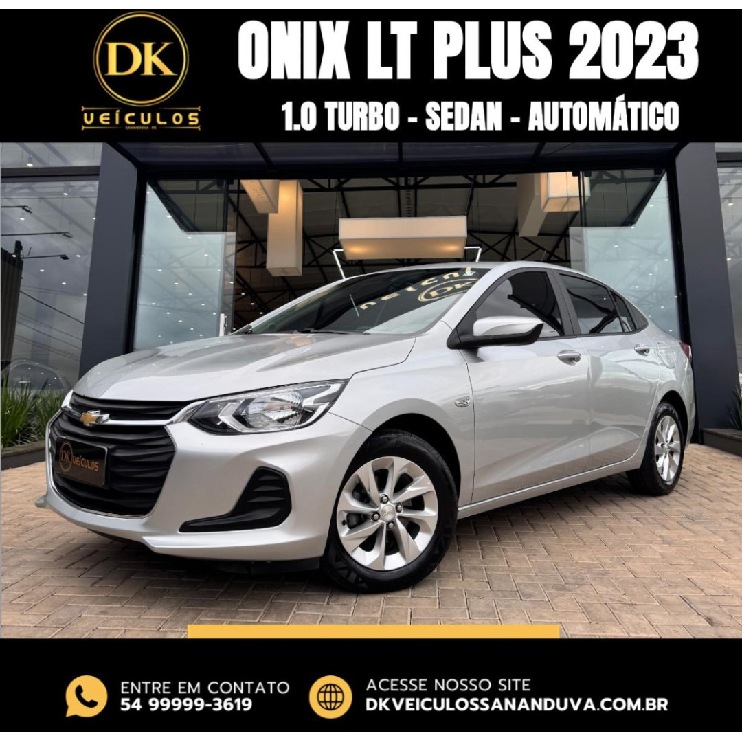 Onix Sedan 1.0 12V 4P FLEX LT PLUS TURBO AUTOMÁTICO