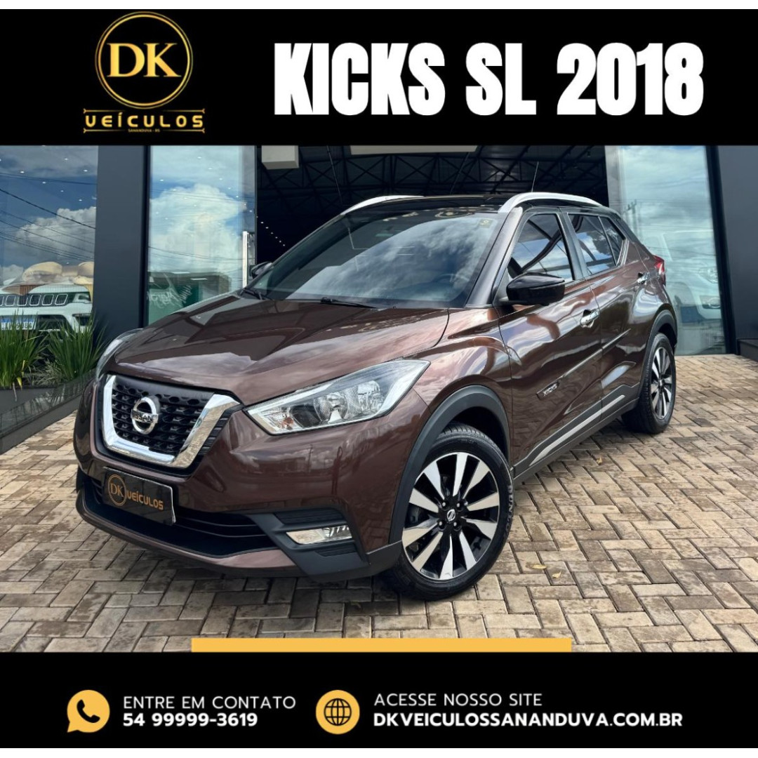 Kicks 1.6 16V 4P FLEXSTART SL X-TRONIC AUTOMÁTICO CVT