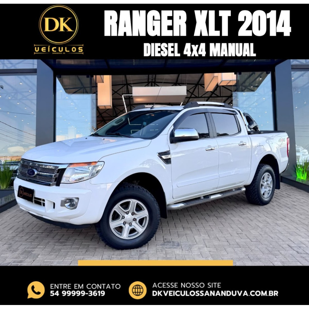 Ranger 3.2 20V XLT 4X4 CABINE DUPLA TURBO DIESEL