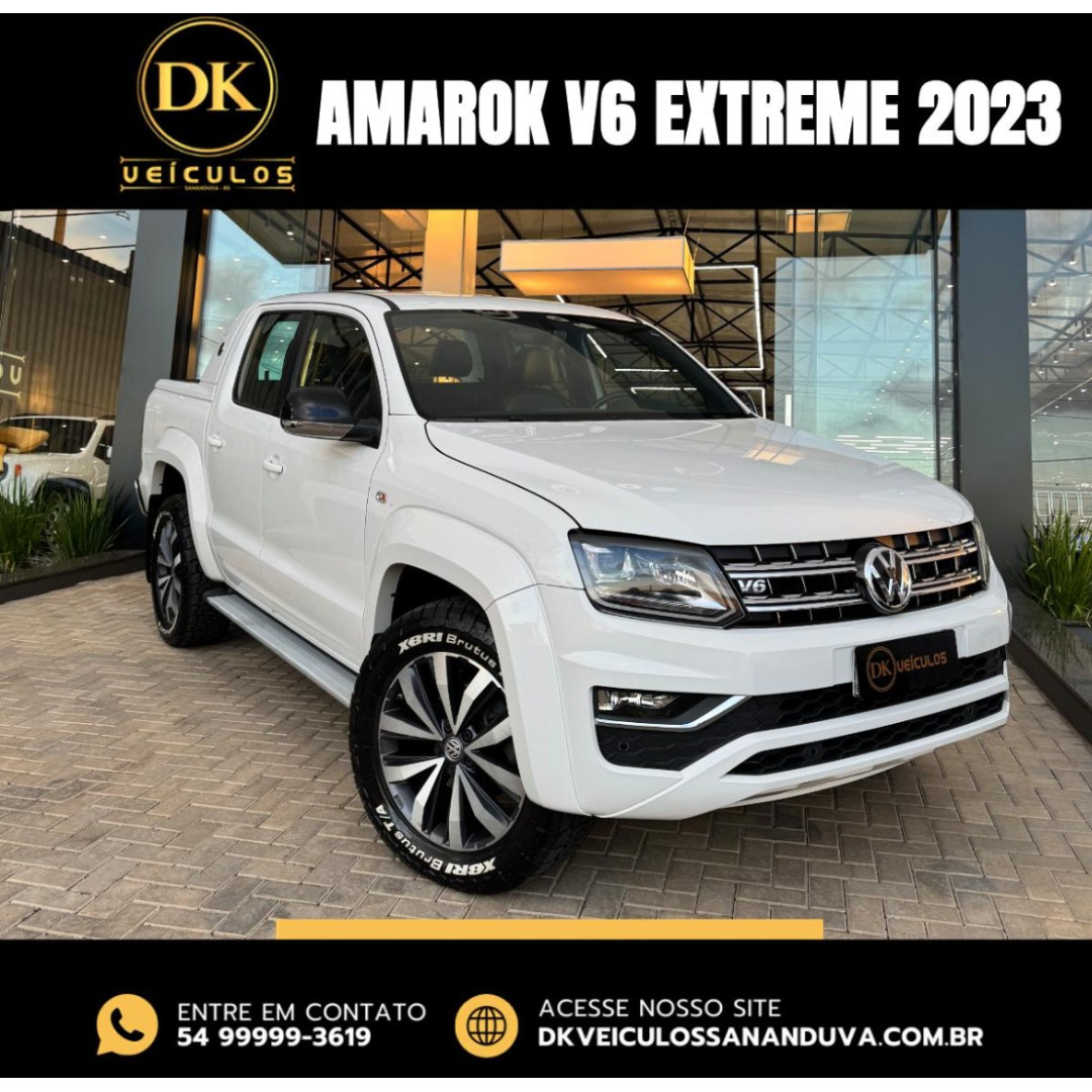 Amarok 3.0 V6 CABINE DUPLA HIGHLINE EXTREME 4X4 TURBO INTERCOOLER AUTOMÁTICO