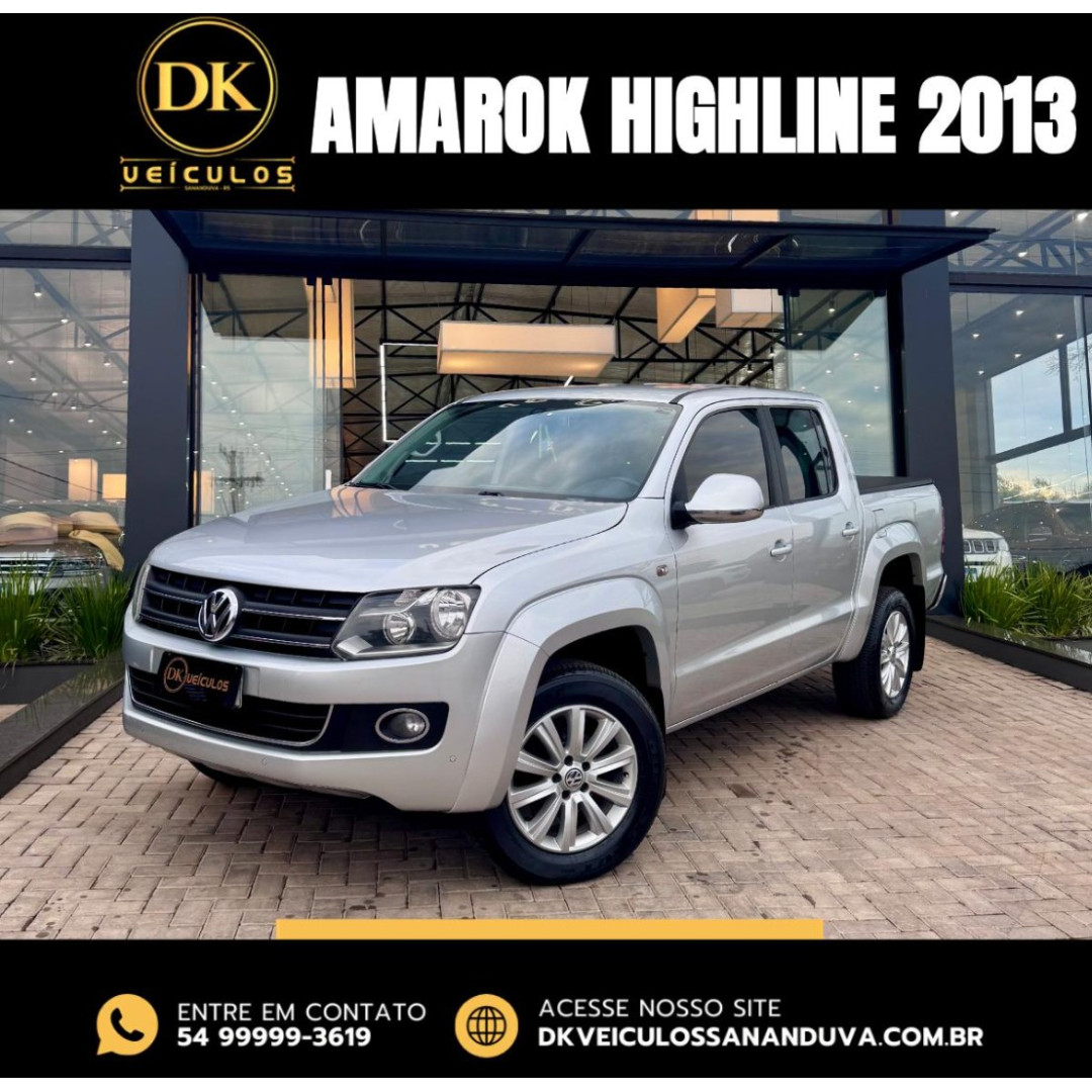 Amarok 2.0 16V 4X4 CABINE DUPLA  HIGHLINE TURBO INTERCOOLER