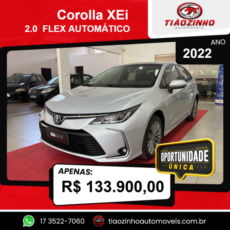 Corolla 2.0 16V 4P XEI FLEX AUTOMÁTICO