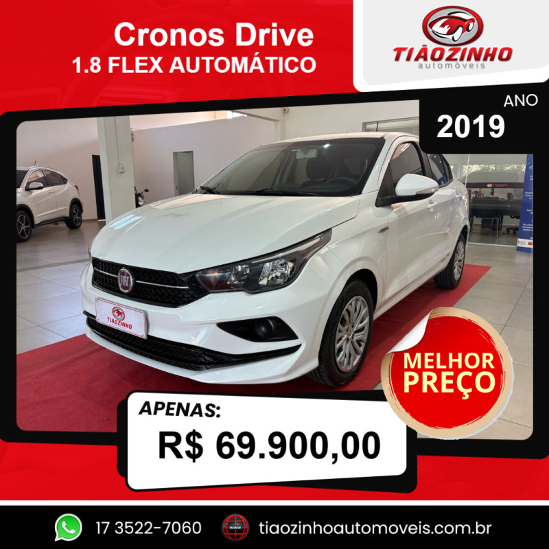 Cronos 1.8 4P FLEX DRIVE AUTOMÁTICO
