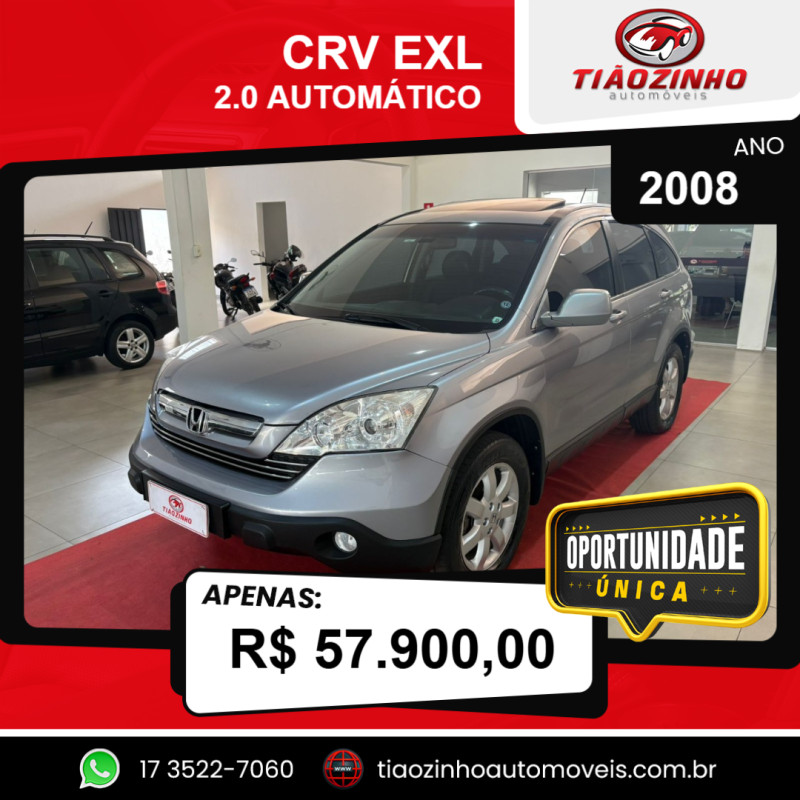 CRV 2.0 16V 4P EXL AUTOMÁTICO