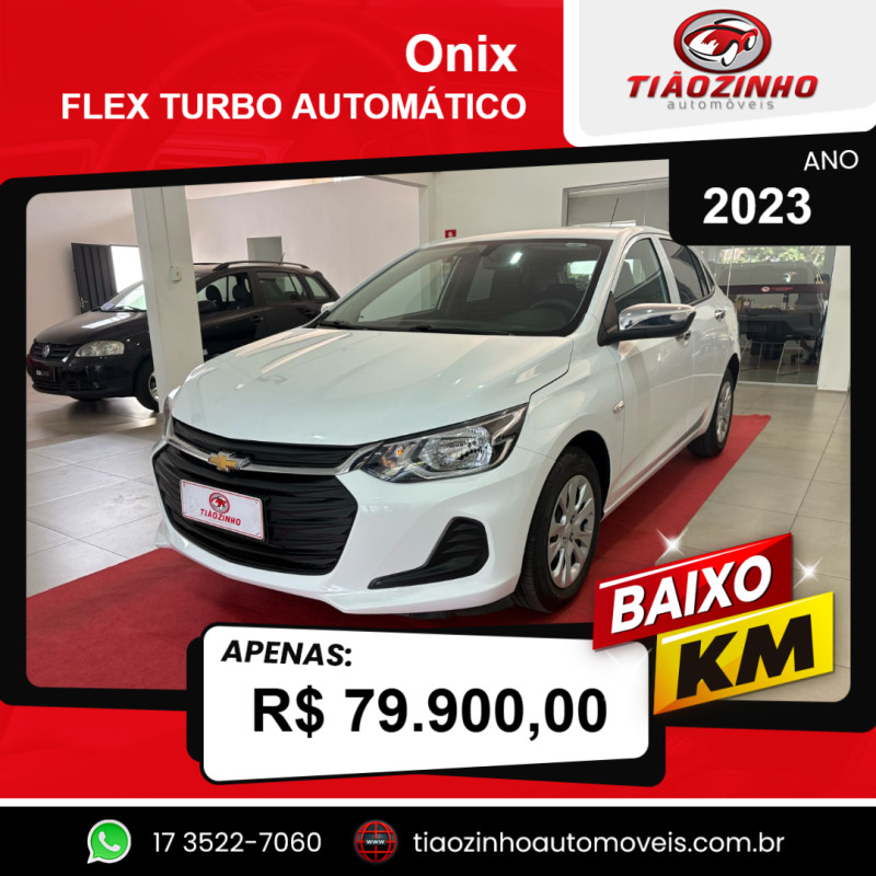 Onix Hatch 1.0 12V 4P FLEX TURBO AUTOMÁTICO