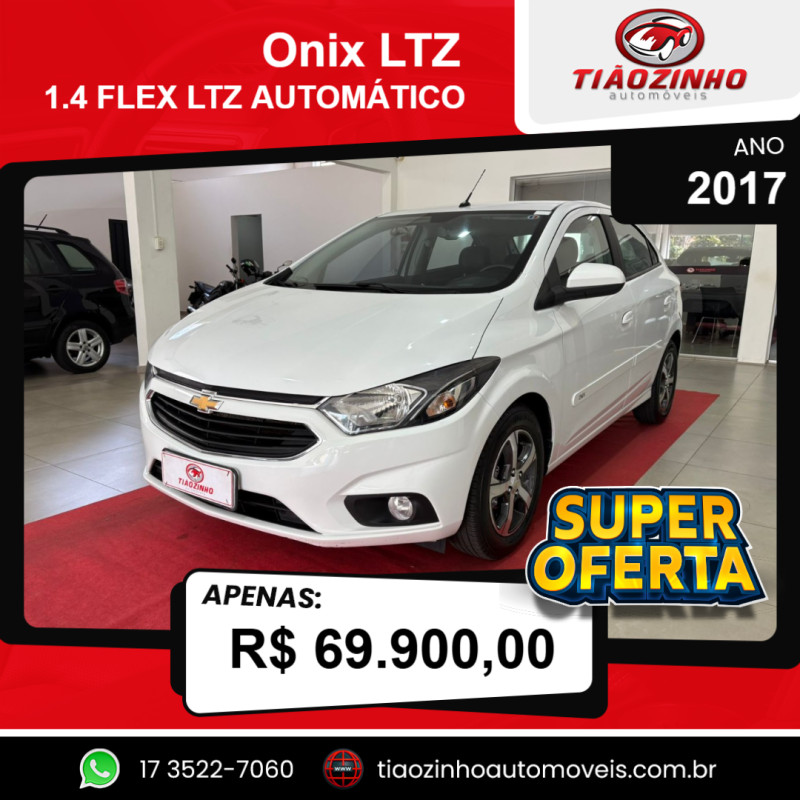 Onix Hatch 1.4 4P FLEX LTZ AUTOMÁTICO