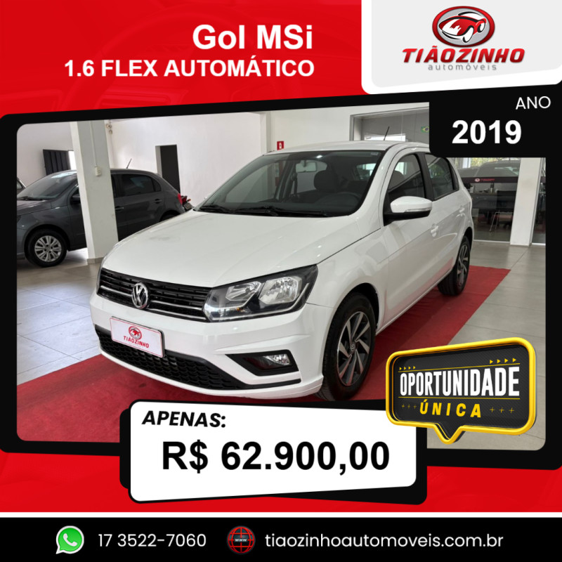 Gol 1.6 4P FLEX MSI AUTOMÁTICO