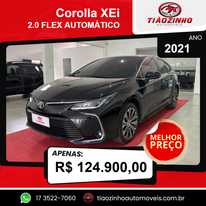 Corolla 2.0 16V 4P FLEX XEI DIRECT SHIFT AUTOMÁTICO CVT