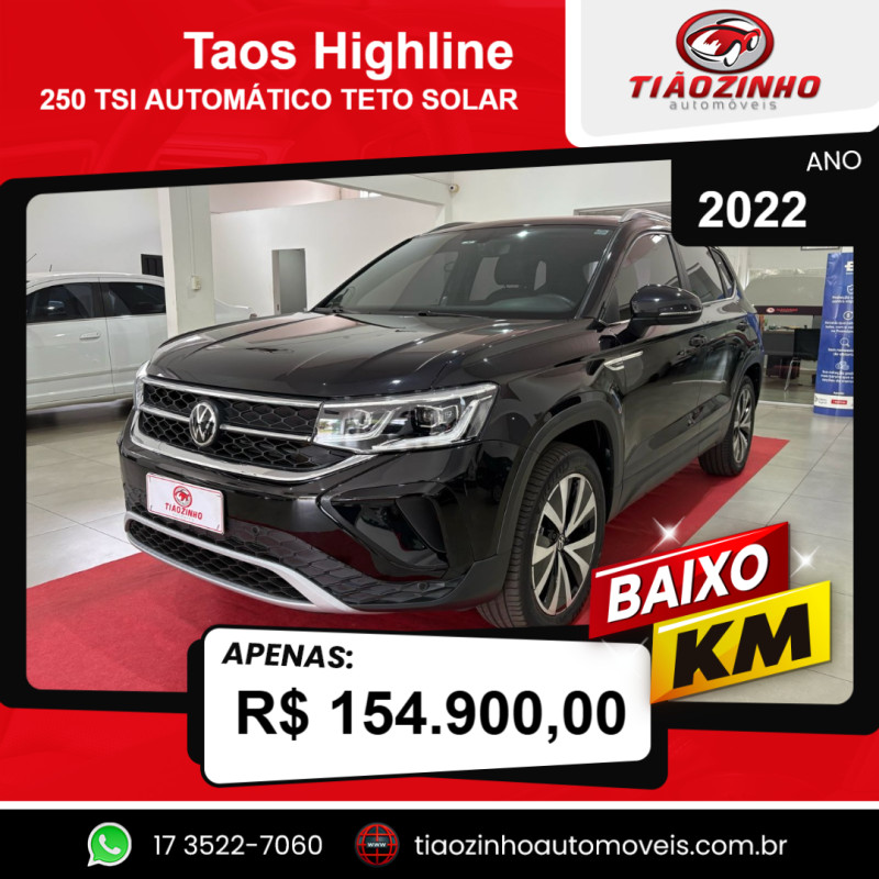 Taos 1.4 16V 4P FLEX 250 TSI HIGHLINE AUTOMÁTICO