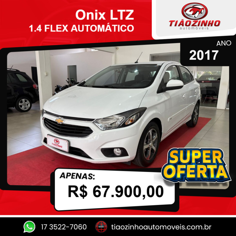 Onix Hatch 1.4 4P FLEX LTZ AUTOMÁTICO