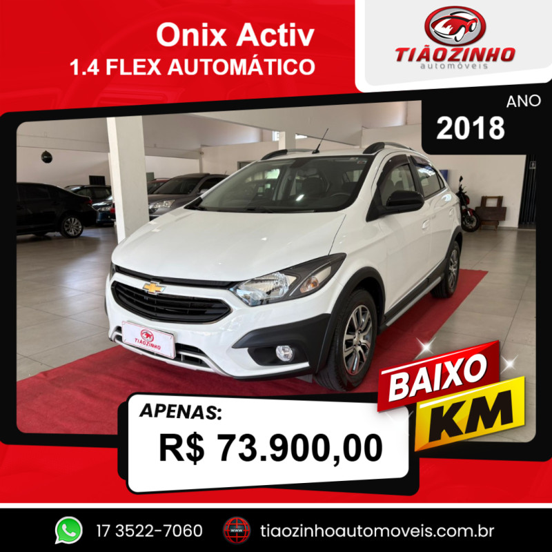 Onix Hatch 1.4 4P FLEX ACTIV AUTOMÁTICO