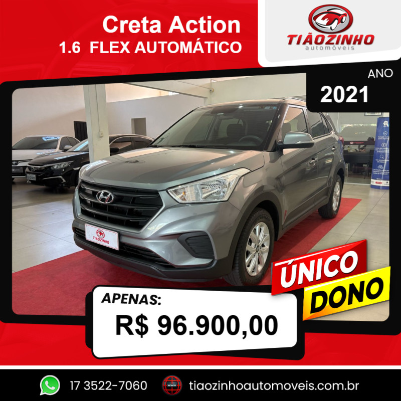 Creta 1.6 16V 4P FLEX ACTION AUTOMÁTICO