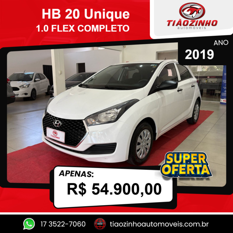 HB 20 Hatch 1.0 12V 4P FLEX UNIQUE