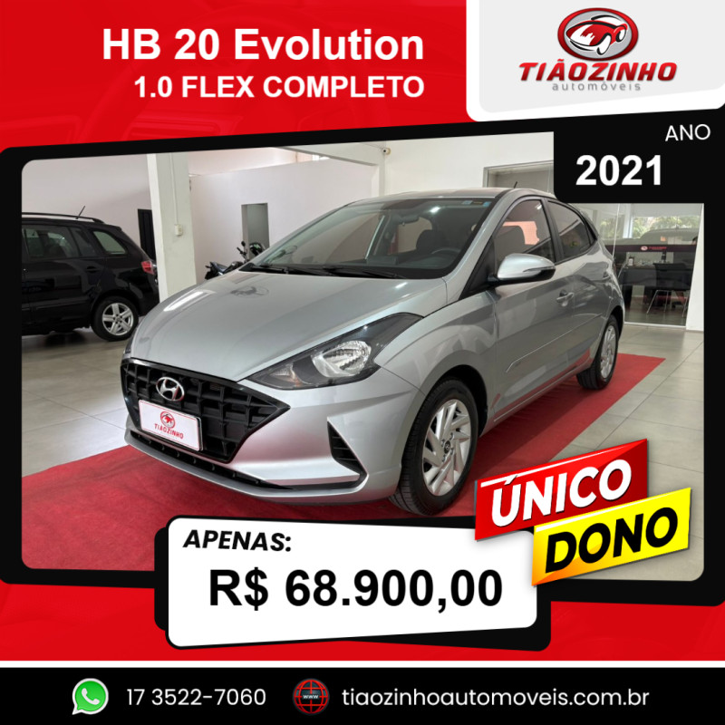 HB 20 Hatch 1.0 12V 4P FLEX EVOLUTION