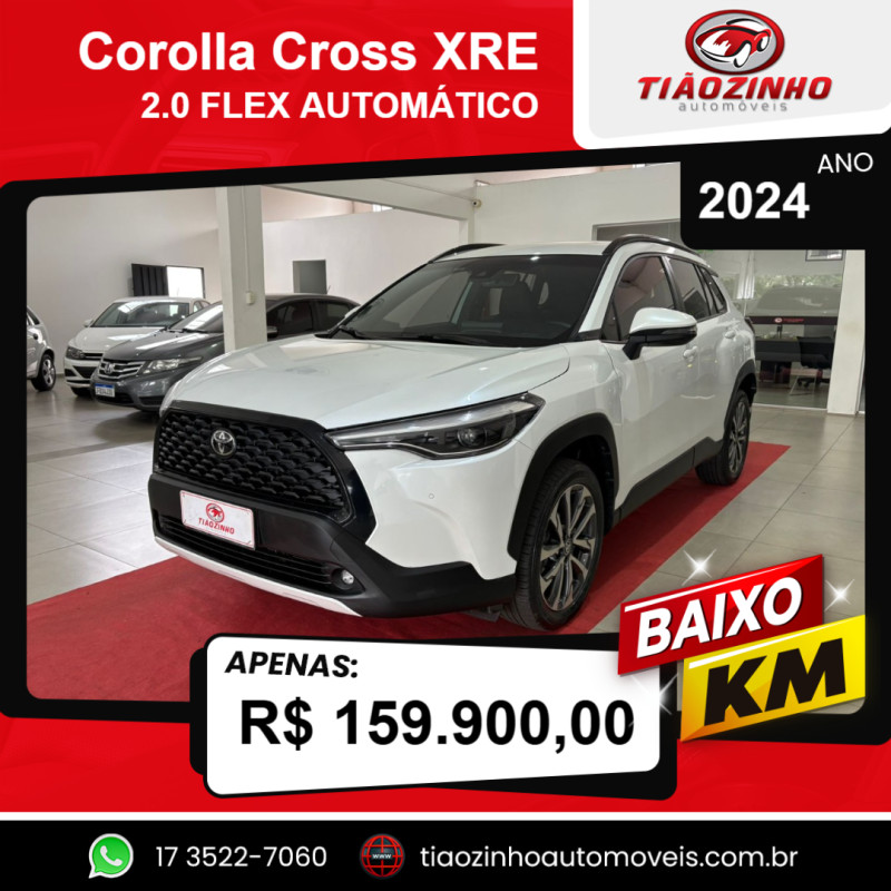 Corolla Cross 2.0 16V 4P FLEX VVT-IE XRE DIRECT SHIFT AUTOMÁTICO CVT