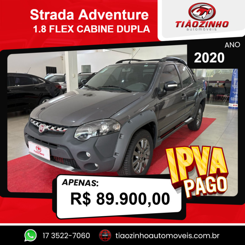 Strada 1.8 16V FLEX ADVENTURE CABINE DUPLA