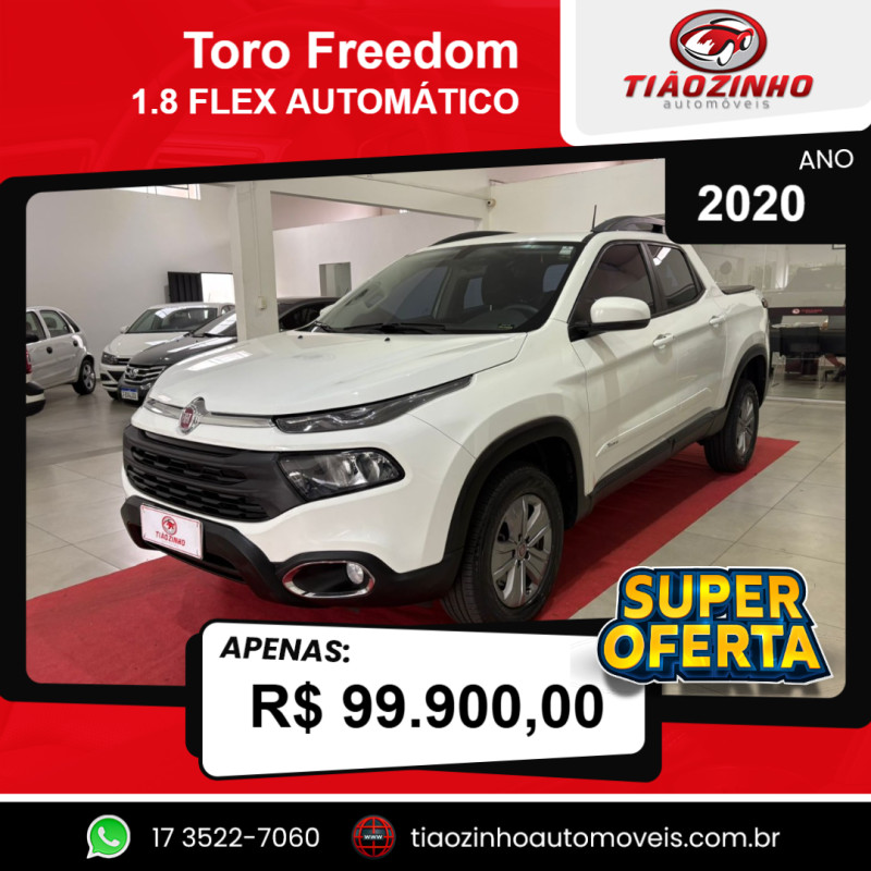 Toro 1.8 16V 4P FLEX FREEDOM AUTOMÁTICO