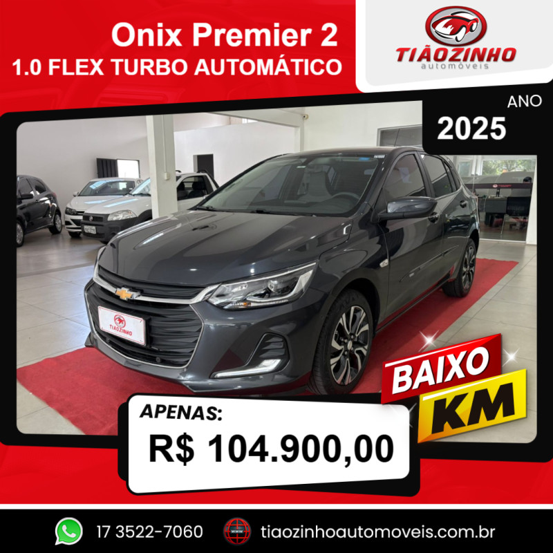 Onix Hatch 1.0 12V 4P FLEX PREMIER 2 TURBO AUTOMÁTICO