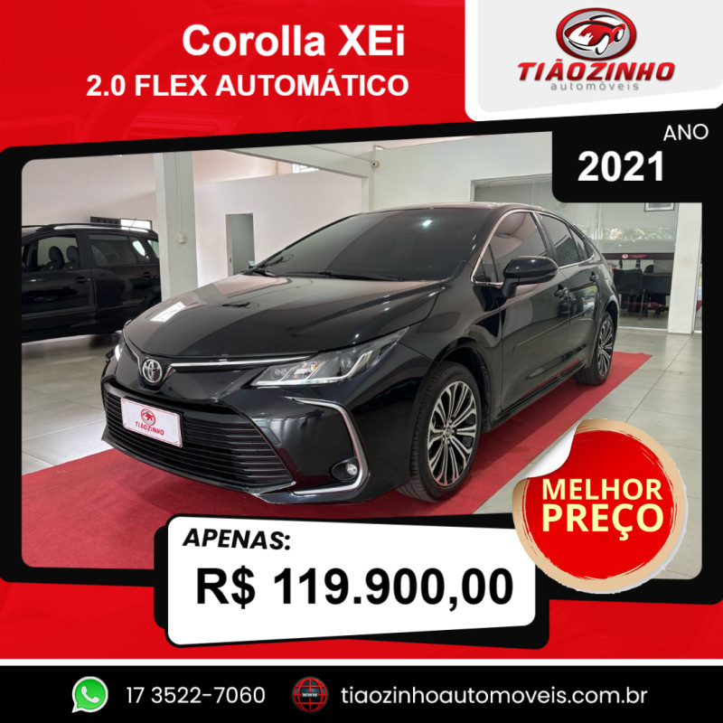 Corolla 2.0 16V 4P FLEX XEI DIRECT SHIFT AUTOMÁTICO CVT