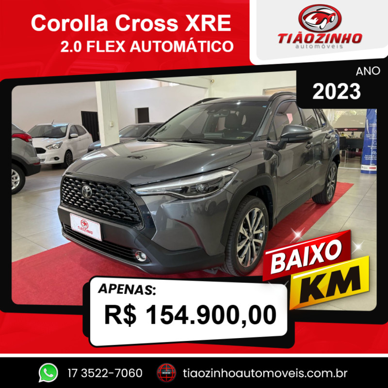 Corolla Cross 2.0 16V 4P FLEX VVT-IE XRE DIRECT SHIFT AUTOMÁTICO CVT