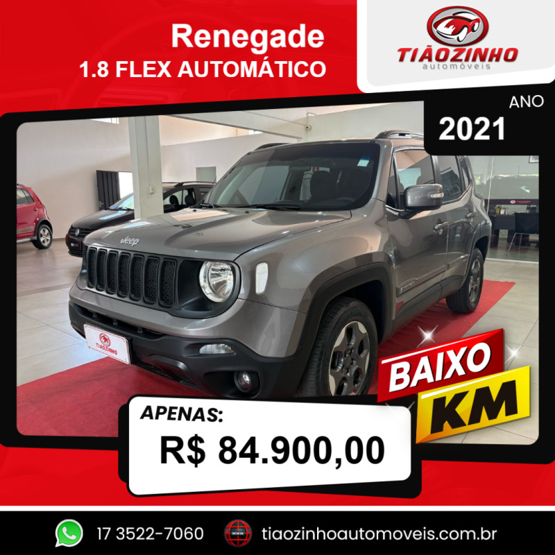 Renegade 1.8 16V 4P FLEX AUTOMÁTICO